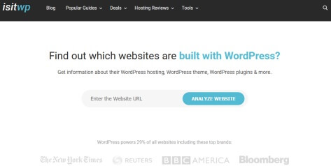 IsItWp Website Theme Checker